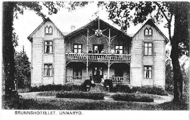 Alebo pensionat - Brunnshotellet Unnaryd